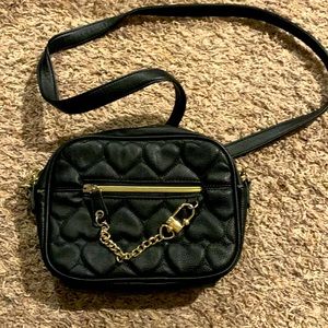 Betsy Johnson black purse